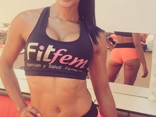 Rocio Miranda fitness girl