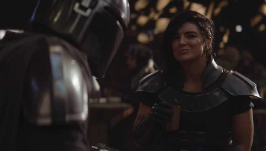 gina carano hot in mandalorian